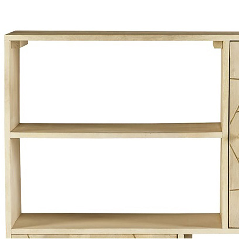 Boston Light Gold Display Cabinet