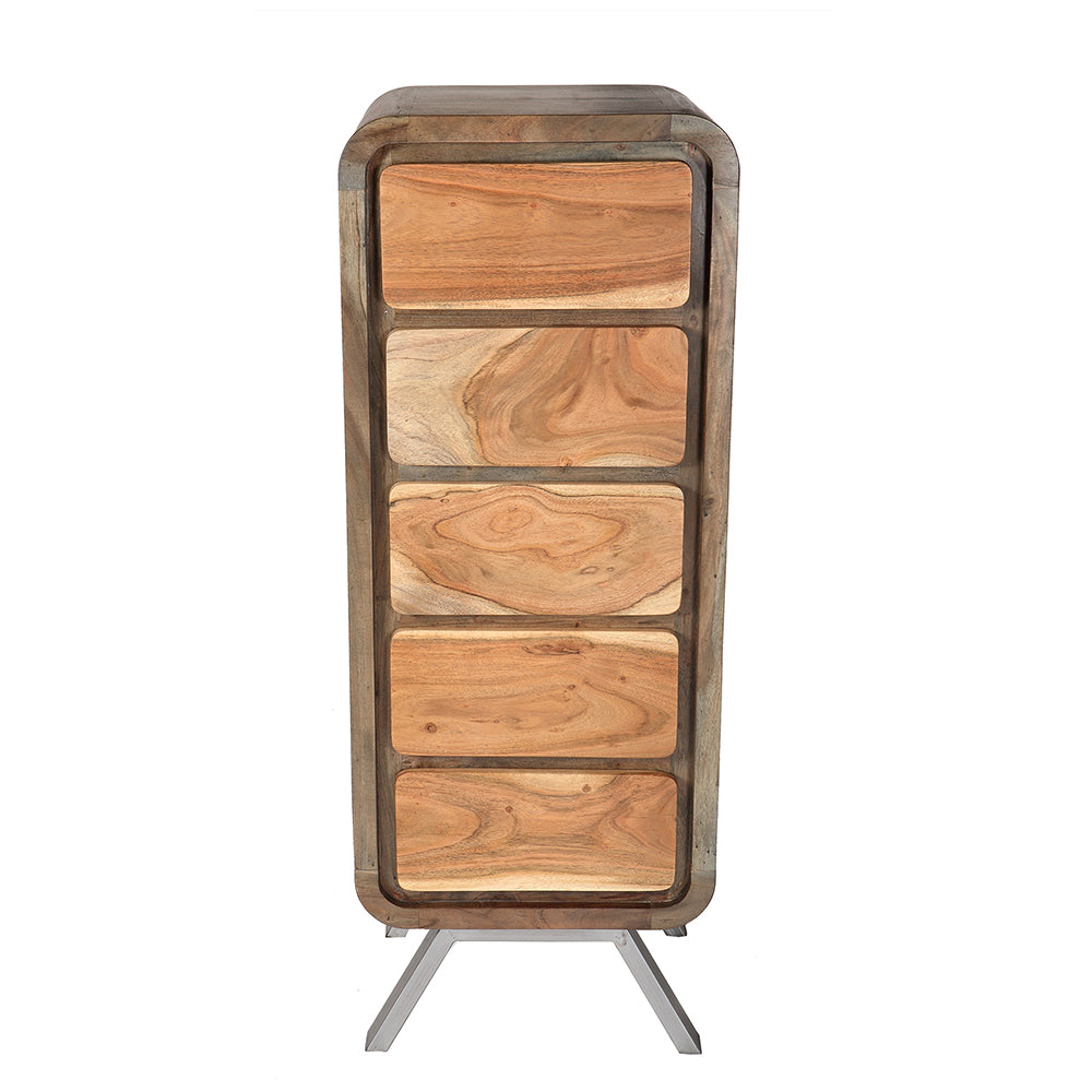 Jodhpur Jewel 5 Drawer Tall Chest