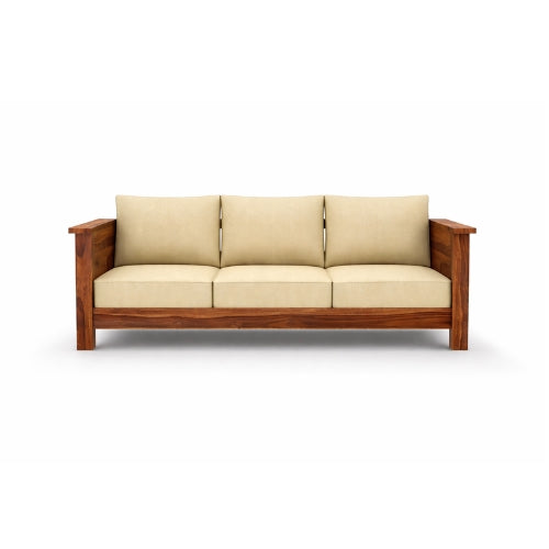 Classic Arm Design Wooden Sofa Set in 3+2+1 Seating
